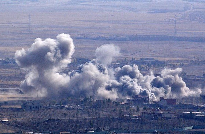 صاروخ بريطاني بشعار ’تحية من مانشستر‘