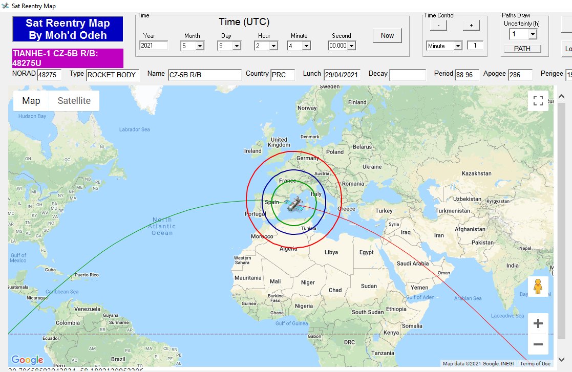 مركز الفلك الدولي: الصاروخ الصيني يهدد