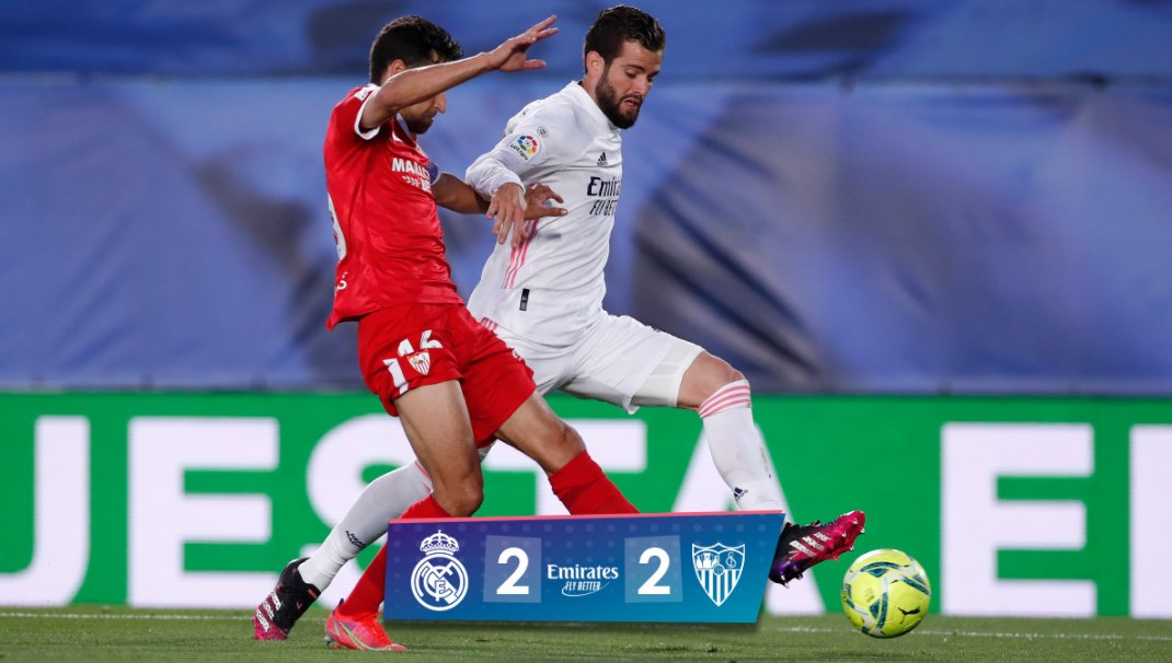 هازارد يسجل بالصدفة ويمنح الريال نقطة