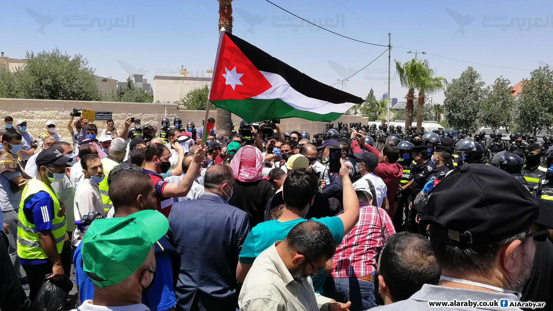 اعتصام جماهيري أمام سفارة الاحتلال في