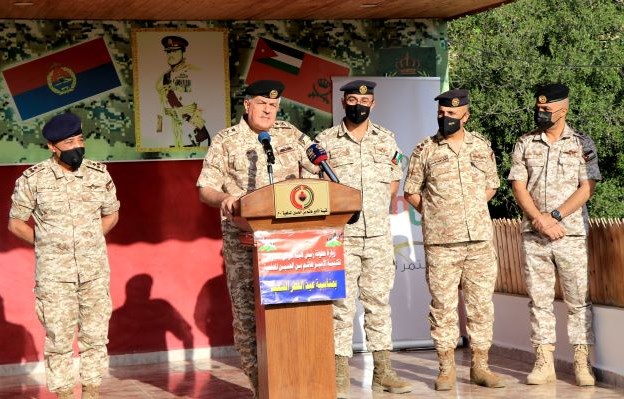 الحنيطي يشارك نشامى كتيبة الأمير هاشم