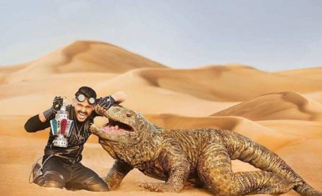 بالصور.. خطأ بسيط يكشف سر “سحلية”