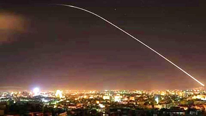 اطلاق 3 صواريخ من سوريا باتجاه