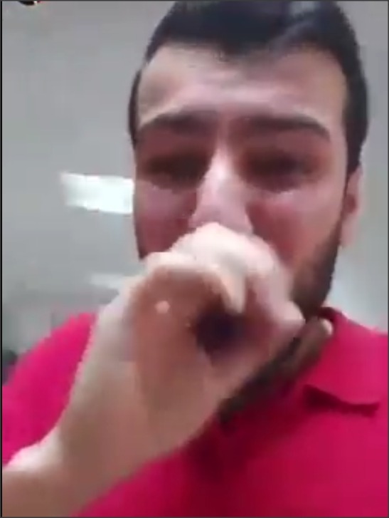 صحفي فلسطيني كان يصور في المستشفى