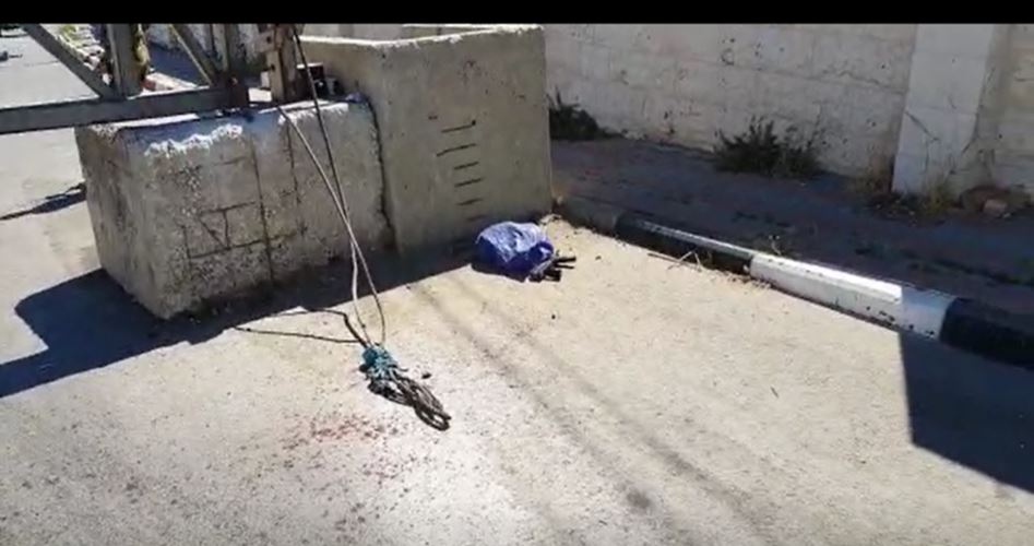 استشهاد شاب فلسطيني برصاص الاحتلال بزعم