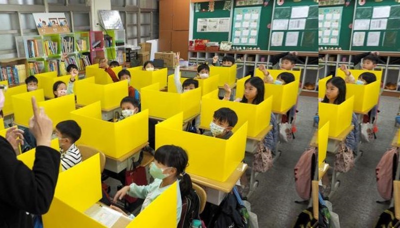 كورونا يغلق المدارس في تايوان