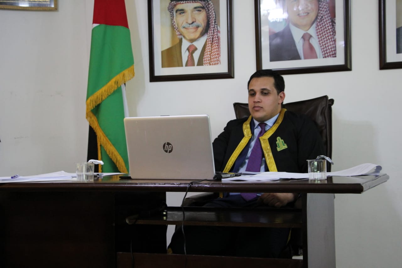 عبدالله بني هاني.. الماجستير بتقدير ممتاز