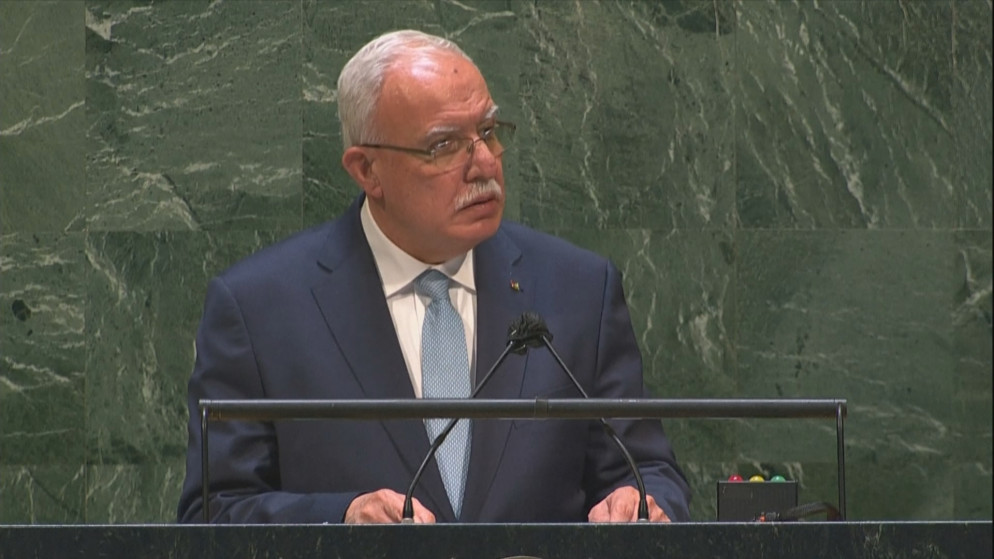 وزير الخارجية الفلسطيني: الاحتلال الإسرائيلي أساس