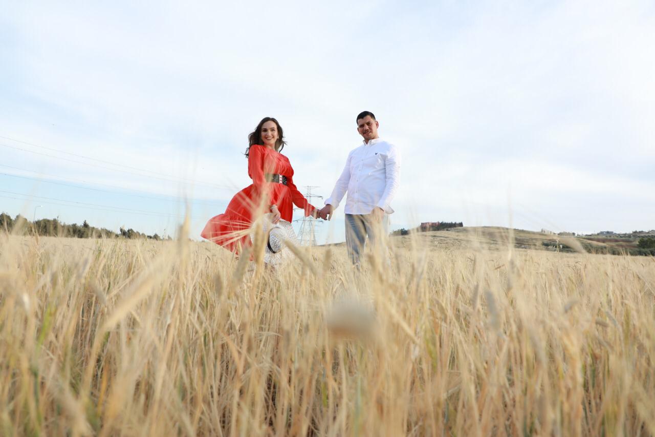 إبراهيم ودانيا العدوان.. مبارك الزفاف