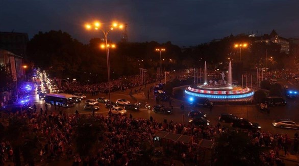 وفاة مشجع في احتفالات أنصار أتلتيكو