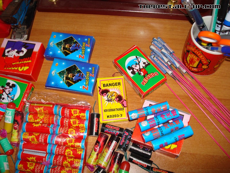 القبض على باعة مفرقعات في الرصيفة