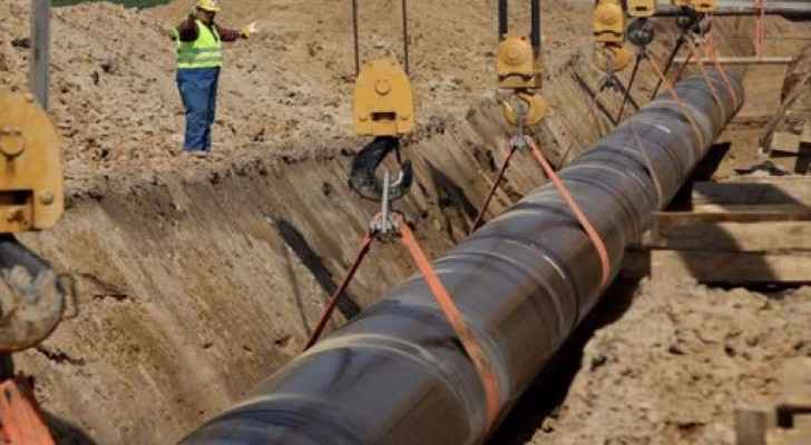 القضاة: مد خط انبوب النفط العراقي