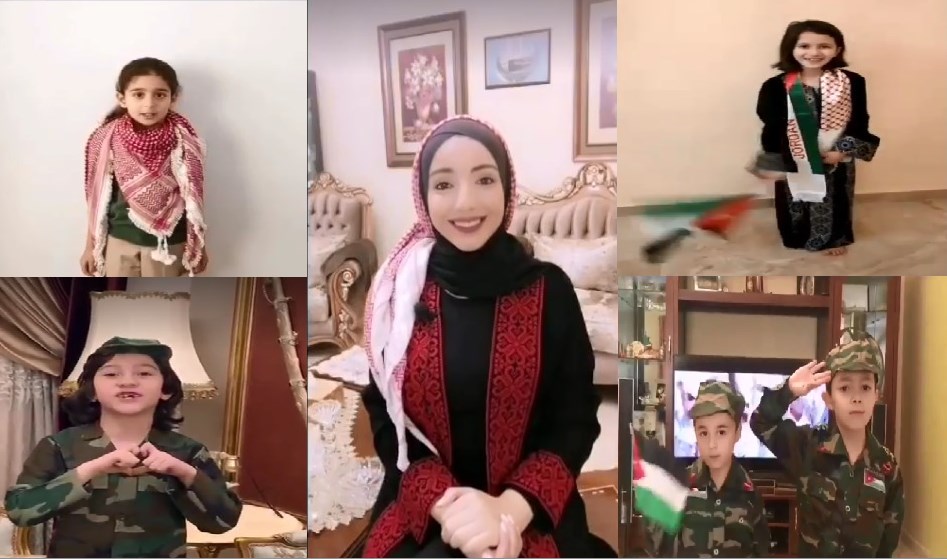 بطريقة جميلة ومعبرة.. المعلمة لين مفضي