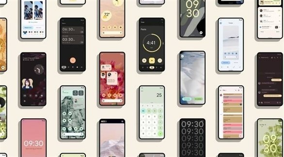 غوغل أندرويد 12 يأتي بتصميم جديد