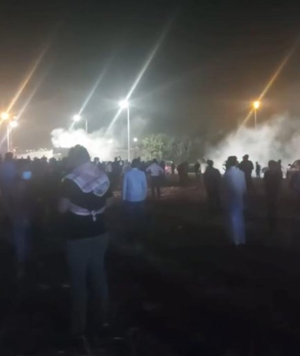 قوة أمنية تفرق «تجمعا للعجارمة» في