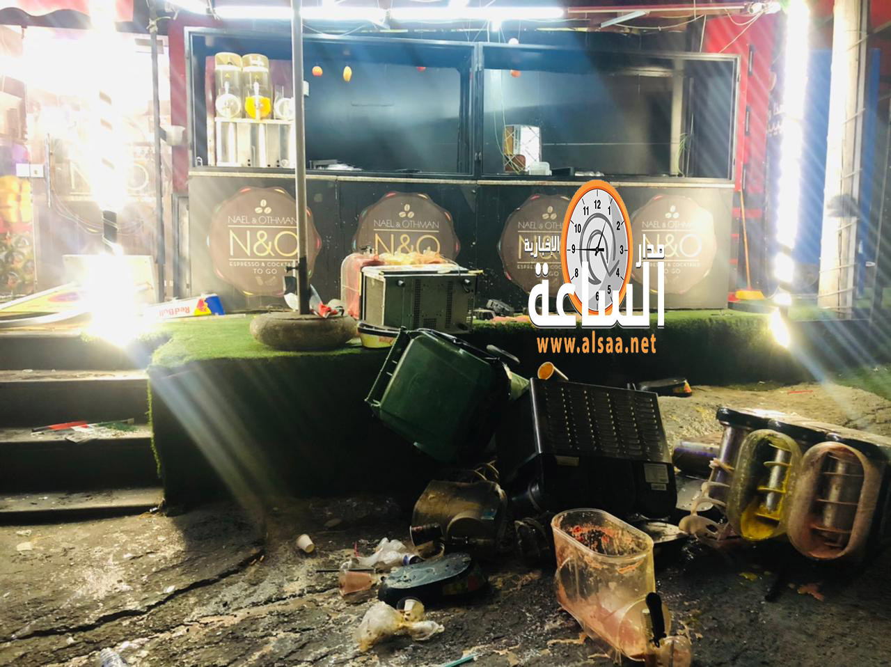 مجهولون يقتحمون محل عصائر معروفا في