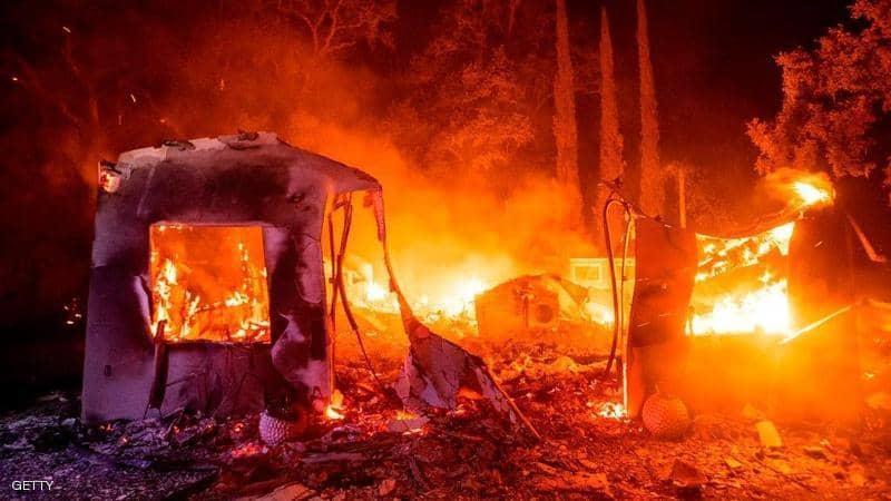 203 حرائق أعشاب بالأردن الجمعة