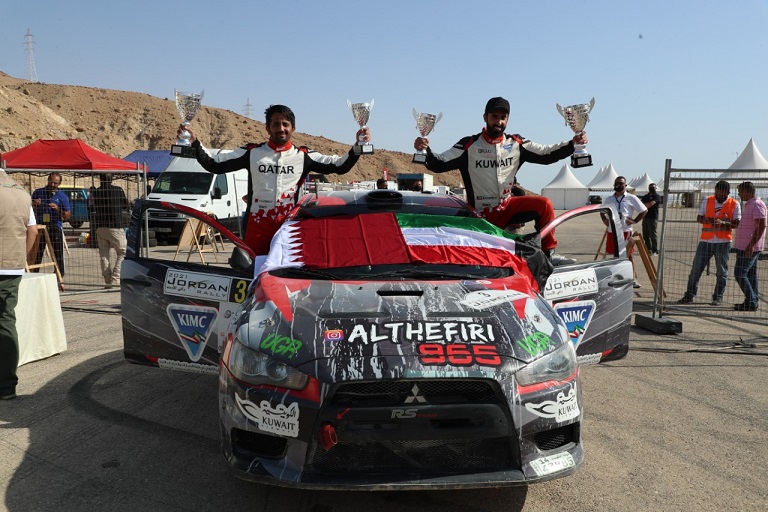 القطري العطية يظفر بلقب رالي الأردن