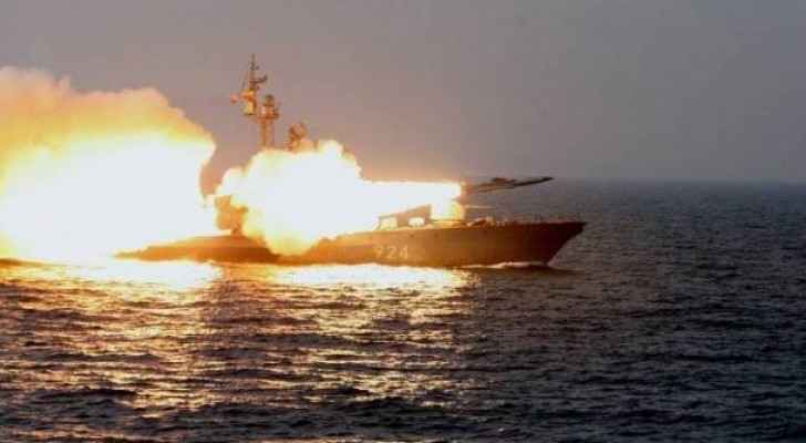 قصف صاروخي روسي من البحر يستهدف