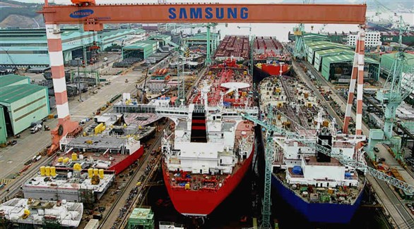 سامسونغ للصناعات الثقيلة تفوز بعقد لبناء