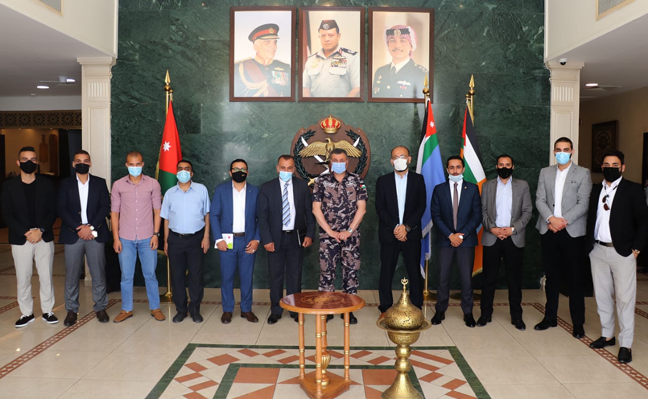 مدير عام الدفاع المدني يستقبل وفد