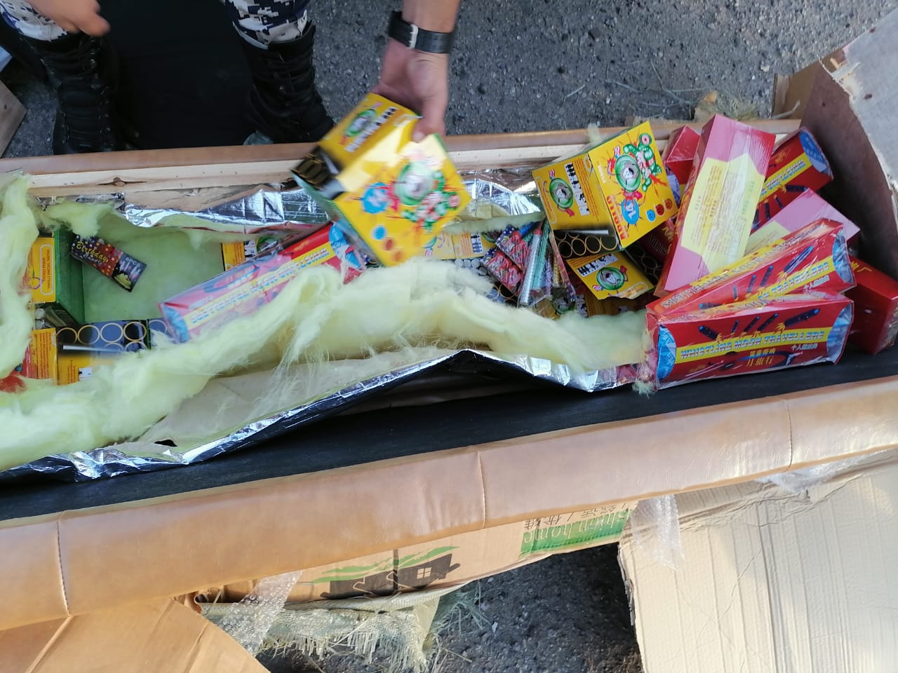 إحباط تهريب «العاب نارية» في العقبة