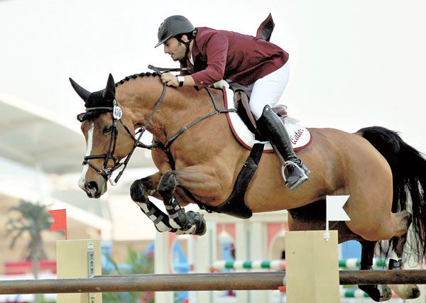 اختتام منافسات الجولة التحضيرية لفروسية القفز