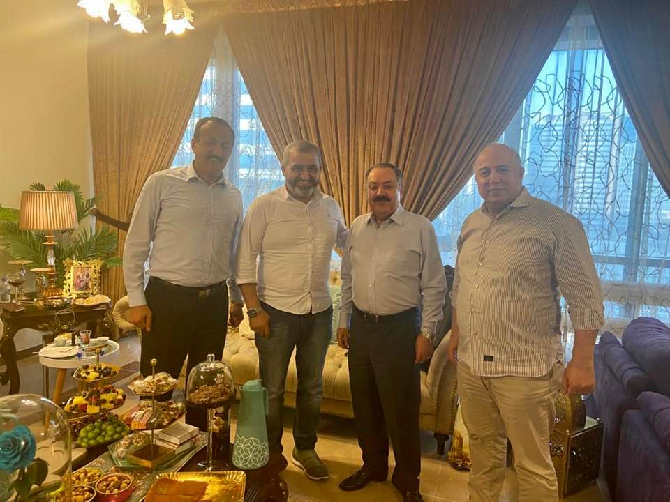 السفيران جمعة العبادي وأسامة نفاع في