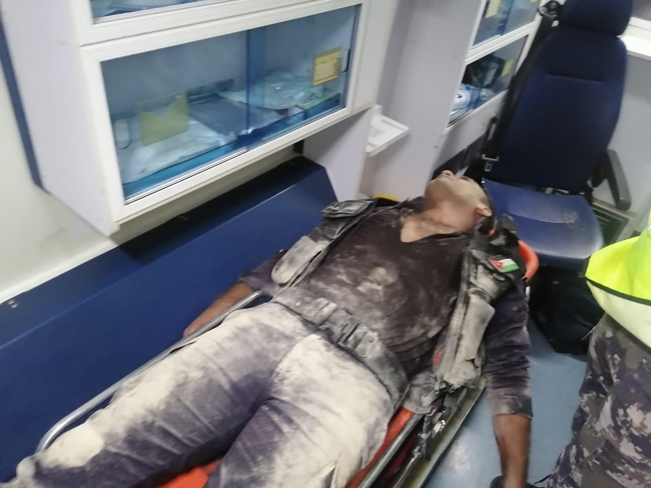 4 إصابات بصفوف الامن بأعمال شغب