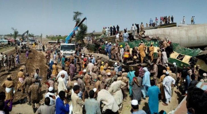 الأردن يعزي باكستان بضحايا حادثة القطار