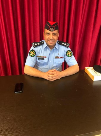 الملازم اول بشر البشر الدعجة.. مبارك