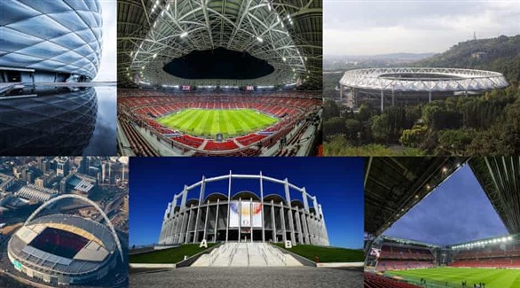 لمحة مختصرة عن مدن وإستادات يورو