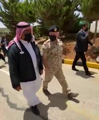 الملك يسأل الشوابكة: لسى الرياضة (فيديو)