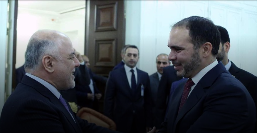 العبادي يستقبل الأمير علي بن الحسين