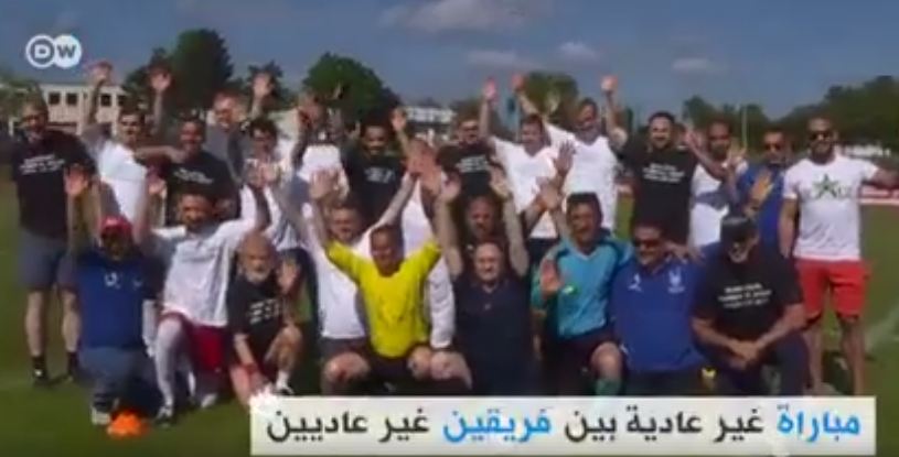 “شاهد”: أئمة مساجد وقساوسة يلعبون كرة