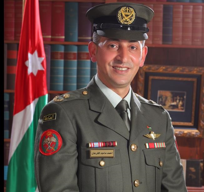 الرائد أحمد القرعان.. مبارك دورة الركن