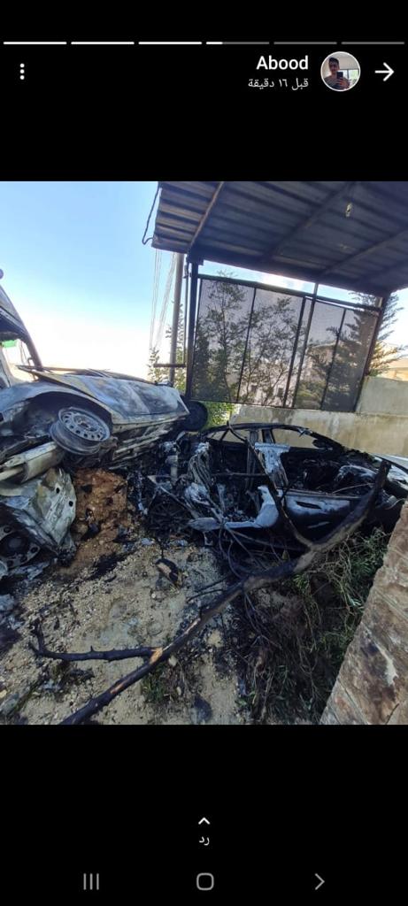 تدهور قاطرة ومقطورة في صافوط (صور)