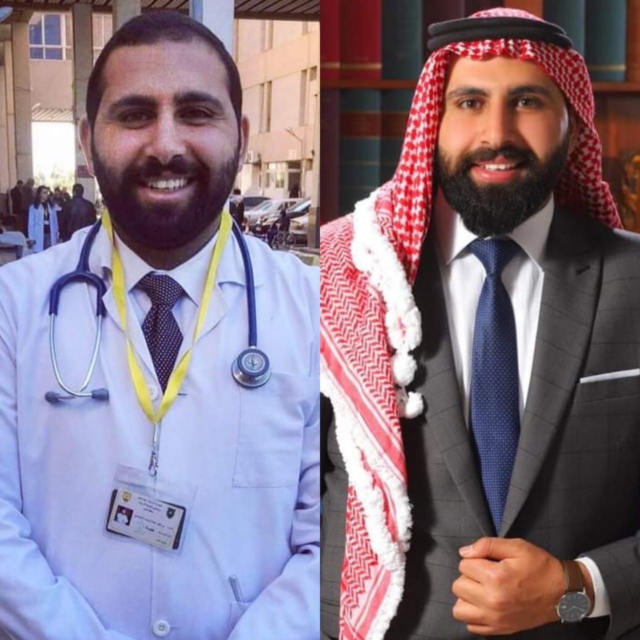 الطبيب إبراهيم المبيضين.. مبروك التخرج