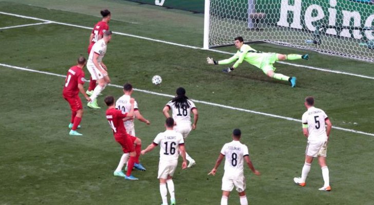 بلجيكا تحبط الدنمارك وتعبر لثمن نهائي