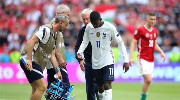 ديشامب يعلق على إصابة ديمبيلي