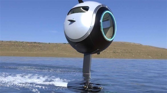 مركبة على شكل كرة يمكنها السير