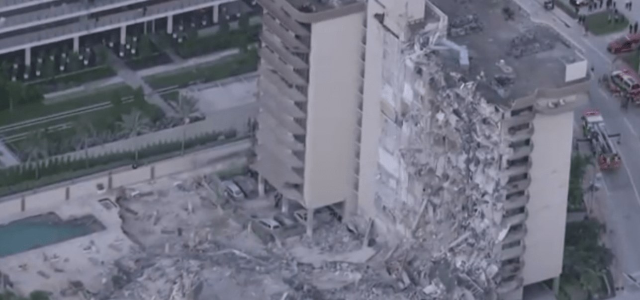 قتيل و99 مفقودا بانهيار برج سكني