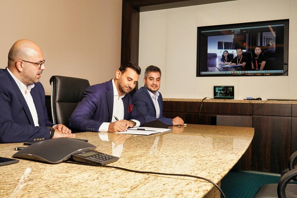 آندز الشرق الأوسط وأفريقيا توقع اتفاقية