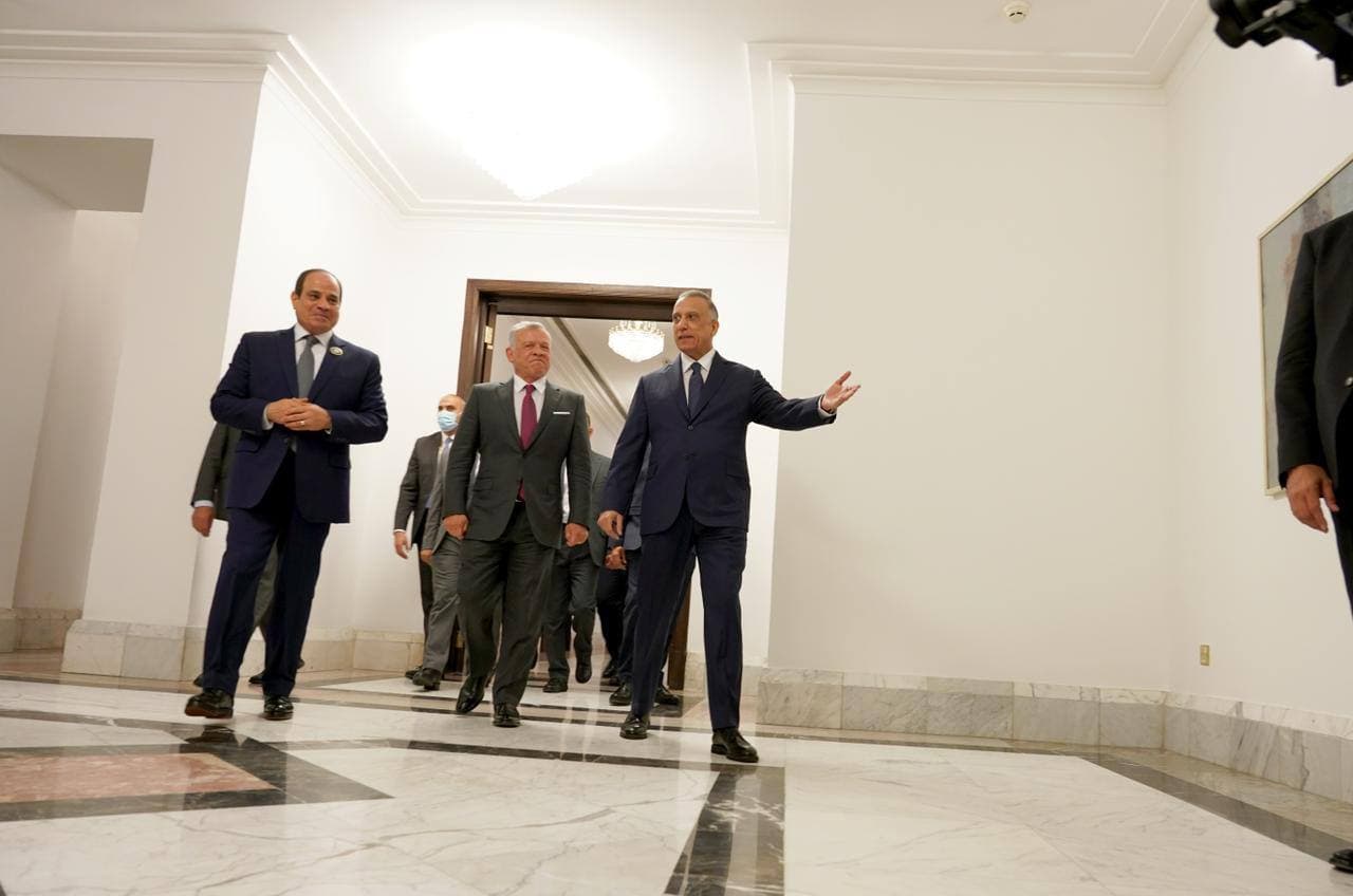 الكاظمي: نجحنا باستضافة القمة الثلاثية