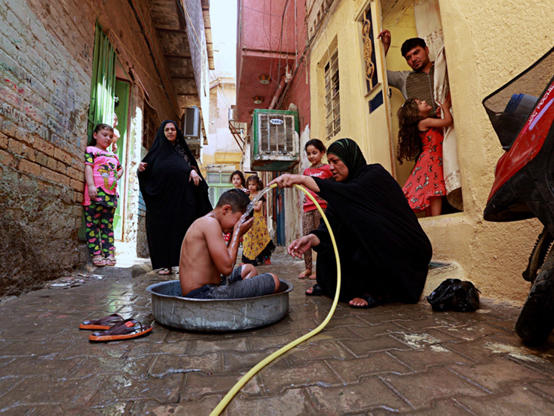 عطلة في العراق بسبب درجات الحرارة