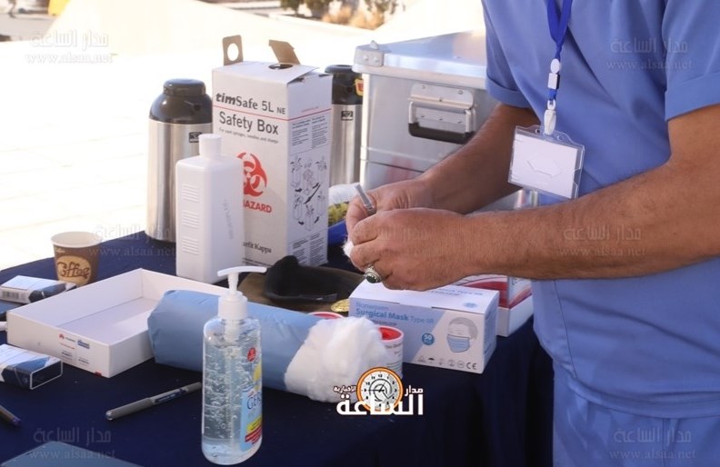 توجه لإعطاء اللقاح المضاد لكورونا دون