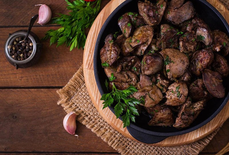 كبدة الدجاج.. سعراتها قليلة وتساعد على