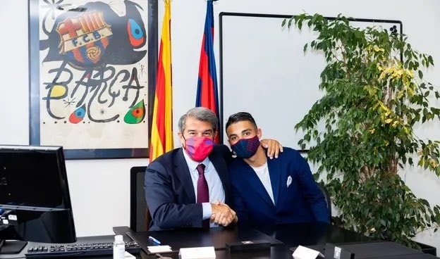 برشلونة يستعيد جوهرته العربية من باريس