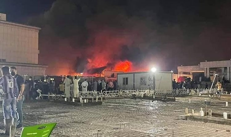 بدء التحقيق بوفاة 54 شخصا بحريق