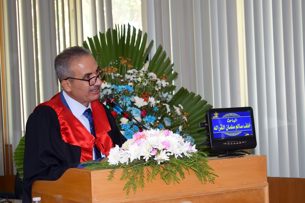 خلف القرالة.. مبروك الدكتوراه